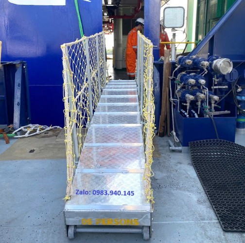 Thang Lên Xuống Tàu Biển- Gangway theo ISO 7061